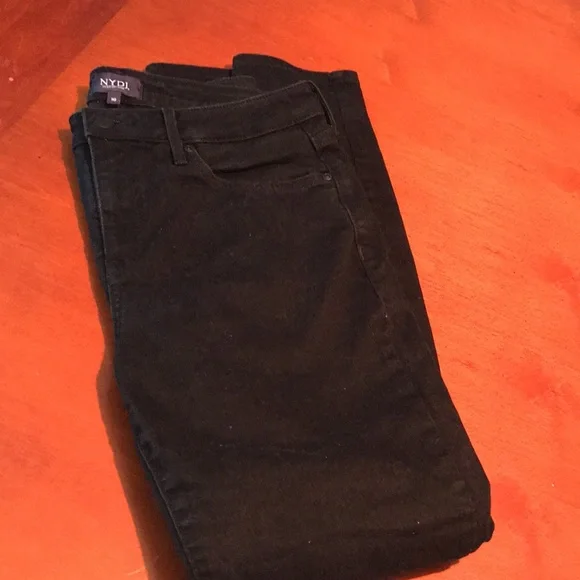 NYDJ AMI Black Jeans Size 10 - Picture 6 of 9